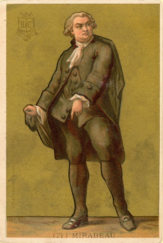 hrabě z Mirabeau od French School