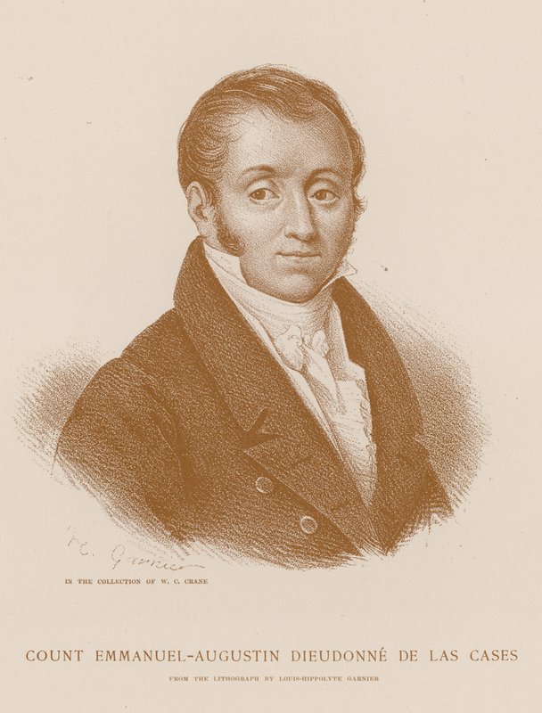 Hrabě Emmanuel-Augustin Dieudonne de las Cases od French School