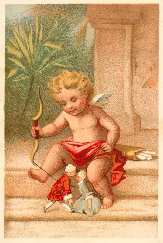 Amor (chromolit) od French School