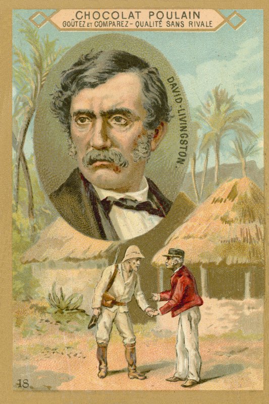 David Livingstone , skotský misionář a průzkumník od French School