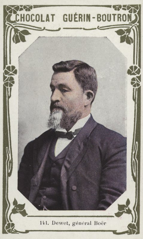 Dewet, generál Búr (barevné foto) od French School