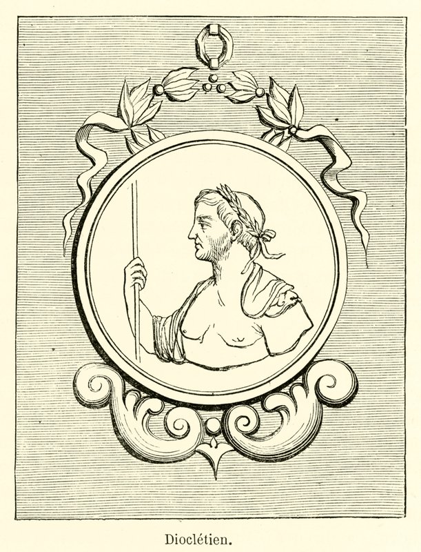 Diocletien (rytina) od French School