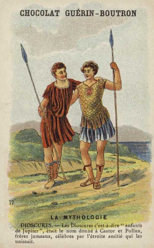 Dioscuri, tedy Castor a Pollux od French School