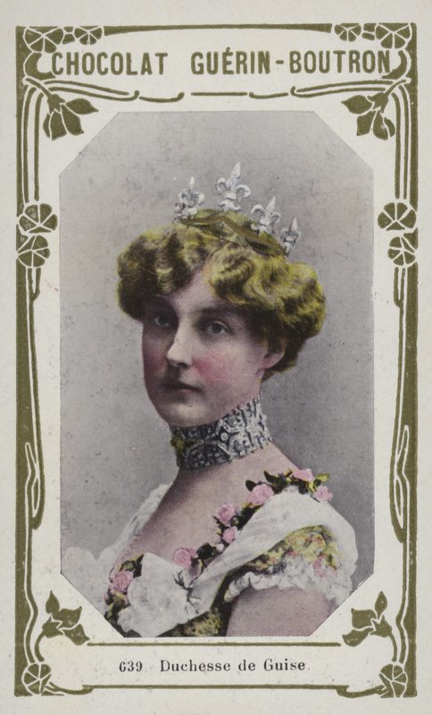 Vévodkyně z Guise (barevná fotografie) od French School