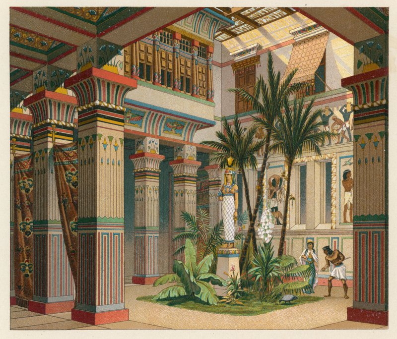 Egyptský kostým od French School