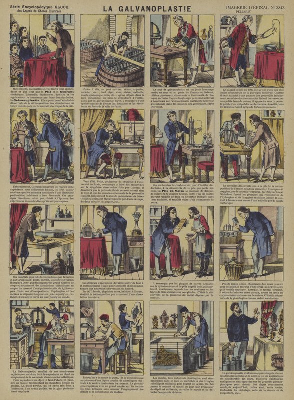 Galvanické pokovování (barevné lito) od French School