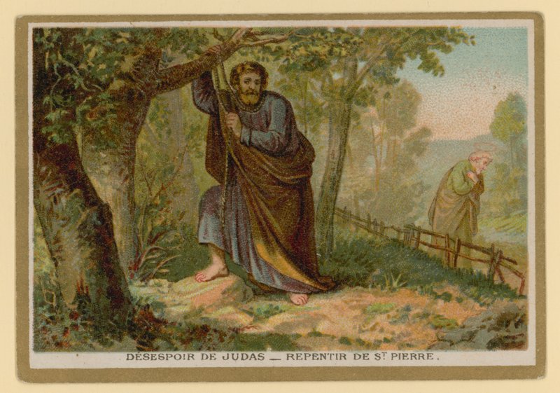 Epizoda ze života Ježíše Krista (chromolitho) od French School