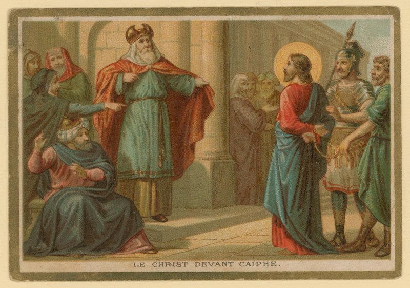 Epizoda ze života Ježíše Krista (chromolitho) od French School