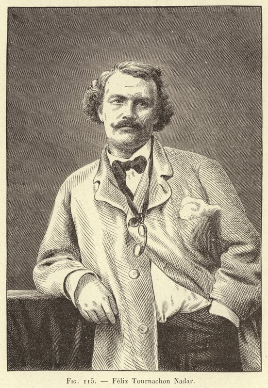 Felix Tournachon Nadar (rytina) od French School