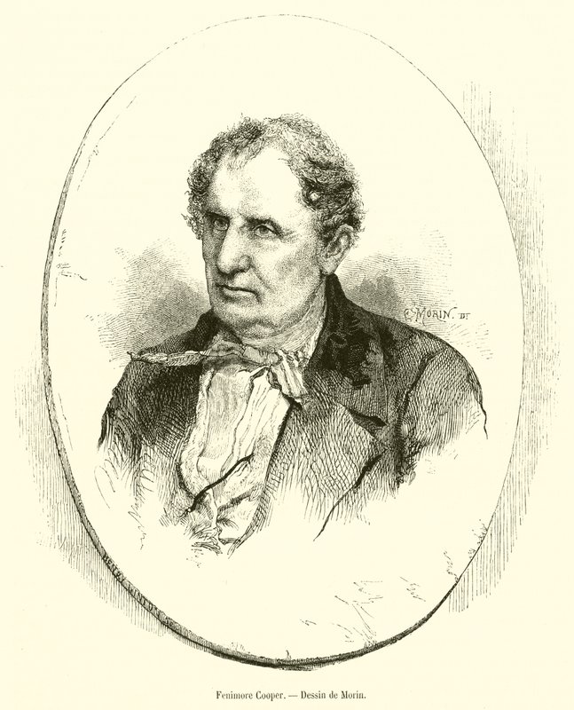 Fenimore Cooper (rytina) od French School
