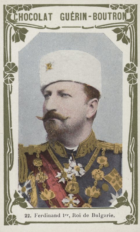 Ferdinand I., král Bulharska (barevné foto) od French School