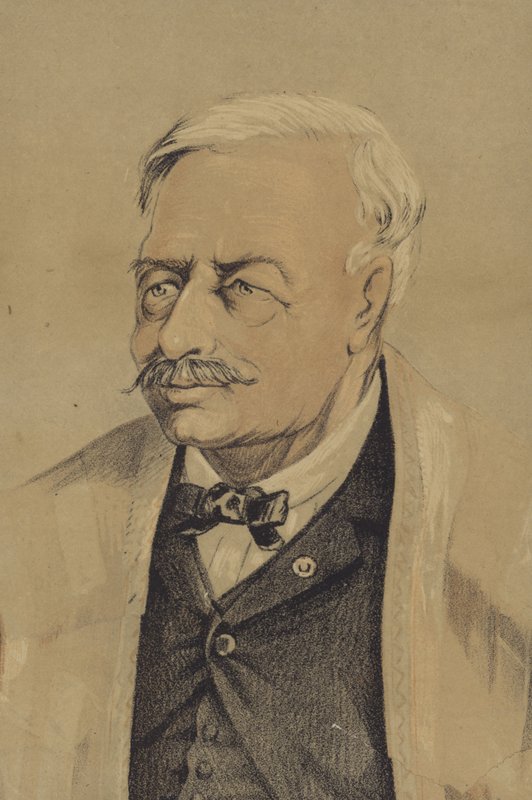Ferdinand de Lesseps (tisk) od French School
