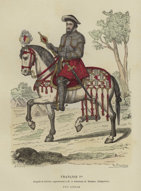 František I., král Francie, 16. století od French School