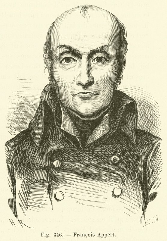 Francois Appert (rytina) od French School