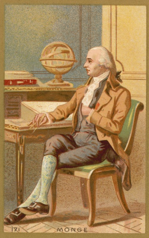 Gaspard Monge, francouzský matematik od French School