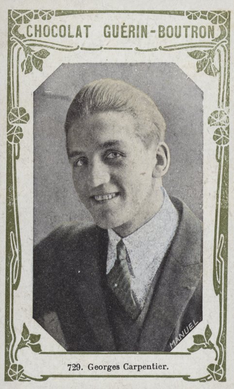 Georges Carpentier (barevná fotografie) od French School