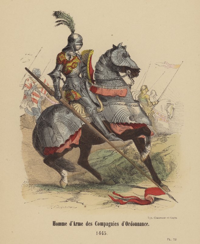 Ordnance Company Man-at-Arms od French School