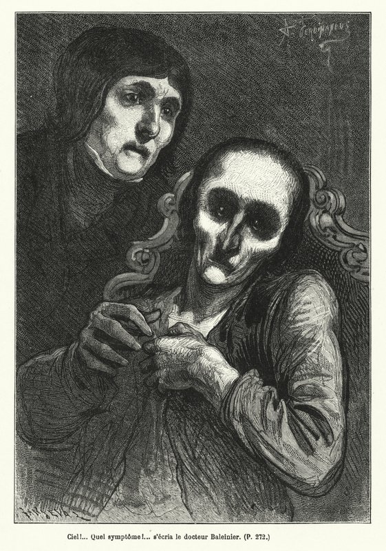 Ilustrace pro Le Juif Errant (rytina) od French School