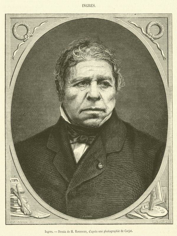 Ingres (rytina) od French School