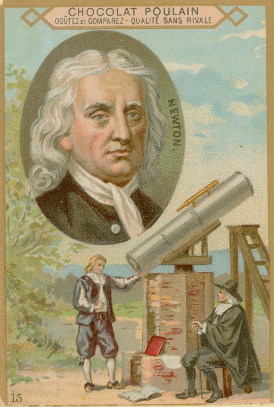 Isaac Newton od French School