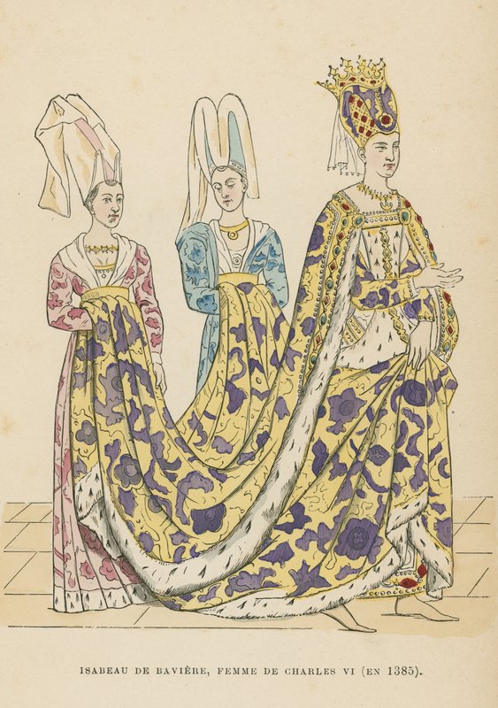 Isabeau Bavorský od French School