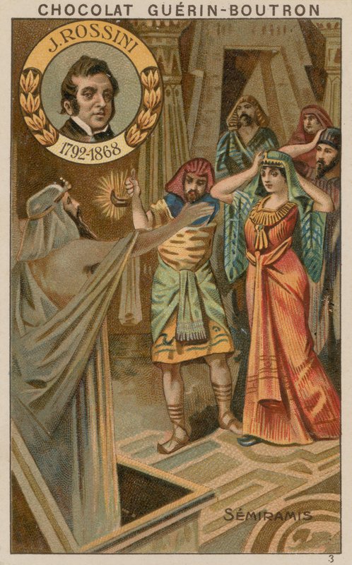 J Rossini, Semiramis od French School