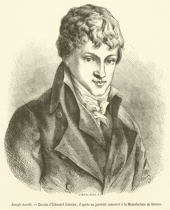 Joseph Acerbi (rytina) od French School