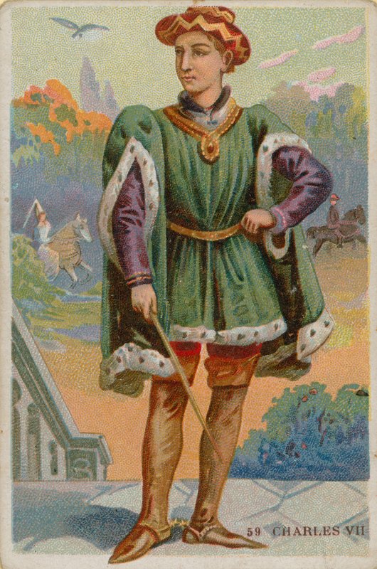 Král Karel VII od French School