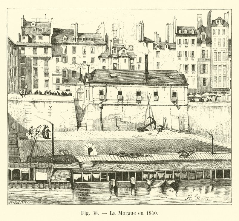 Márnice v roce 1840 od French School