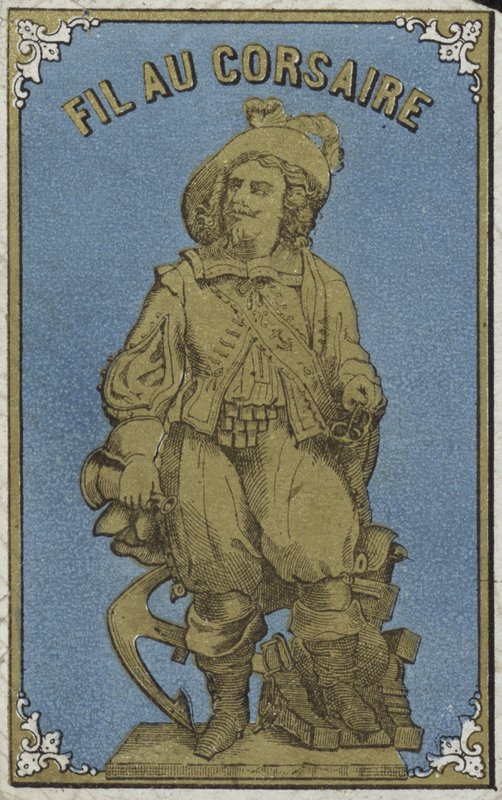 Štítek pro vlákno Cosairs od French School