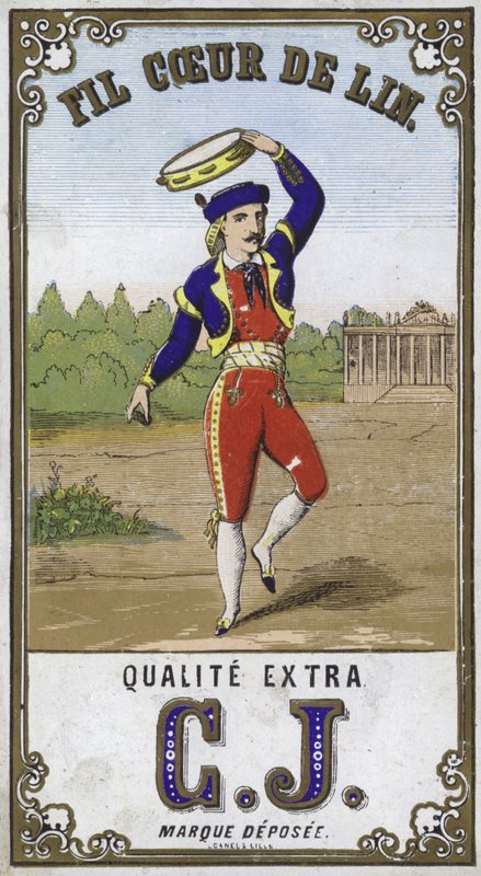 Štítek pro Fil Coeur de Lin od French School