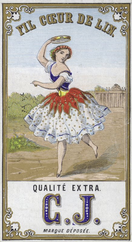 Štítek pro Fil Coeur de Lin od French School