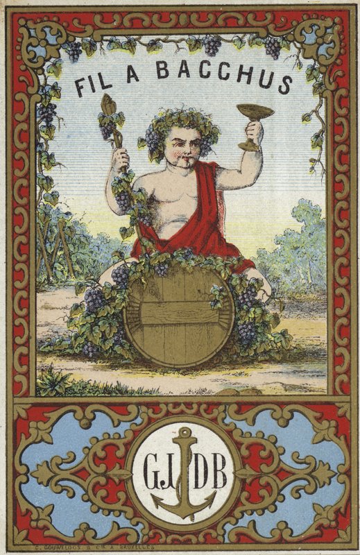 Štítek pro Fil a Bacchus od French School
