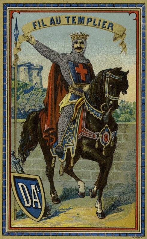 Štítek pro templářské vlákno od French School