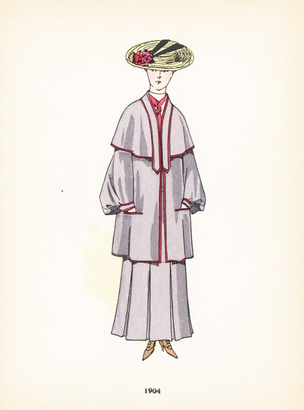 Dámská móda, 1904 od French School