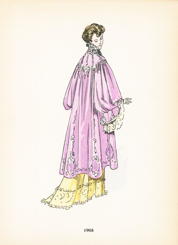 Dámská móda, 1905 od French School