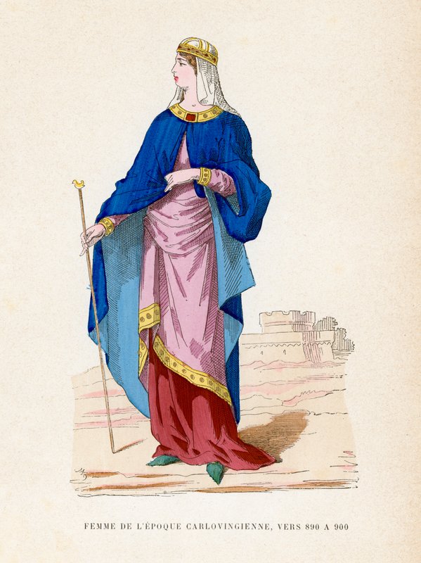 Paní, 890-900 od French School