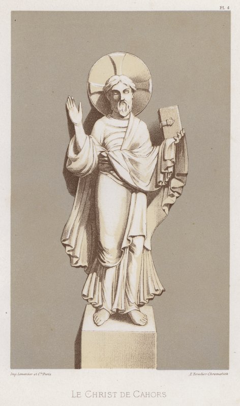 Kristus z Cahors (barva lito) od French School