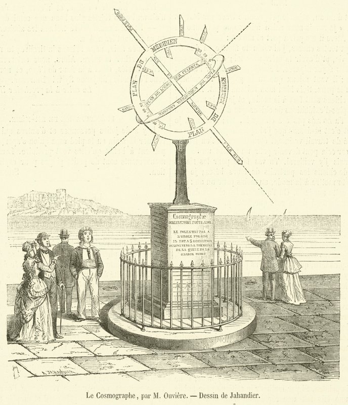 Le Cosmographe (rytina) od French School