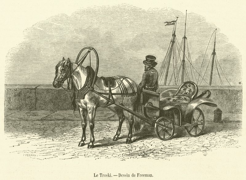 Le Troski (rytina) od French School
