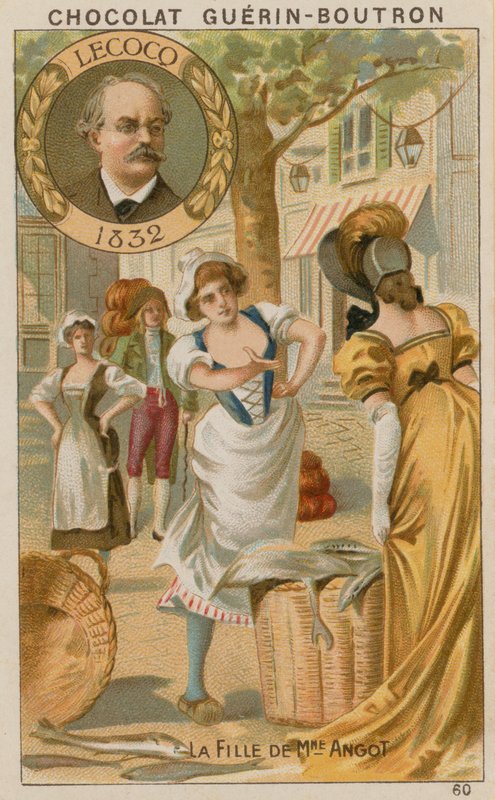 Lecocq, dcera madame Angot od French School