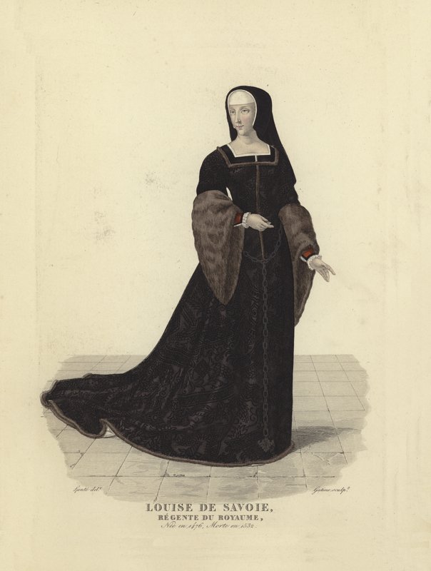 Louise Savojská, regentka Francie od French School