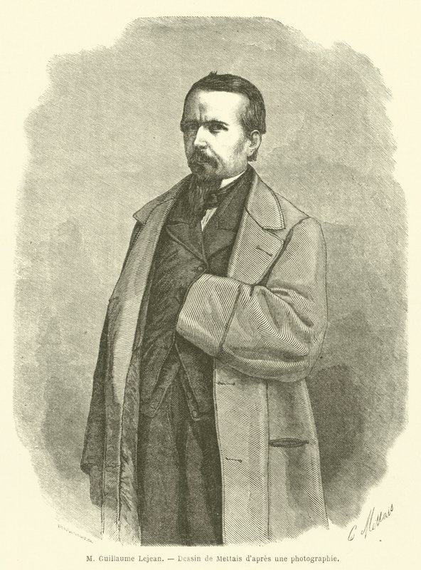 M Guillaume Lejean (rytina) od French School