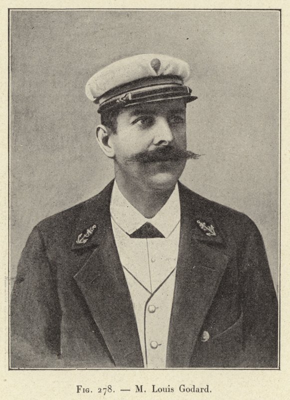 M Louis Godard (rytina) od French School