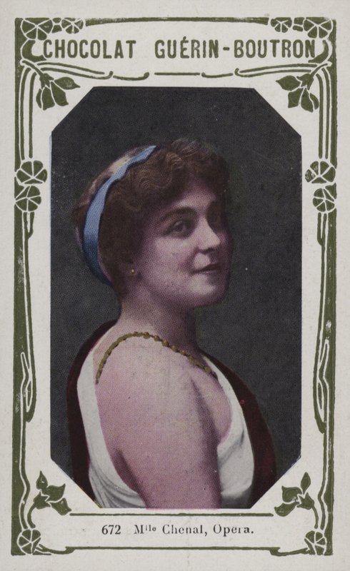 Mademoiselle Chenal, Opera (barevné foto) od French School