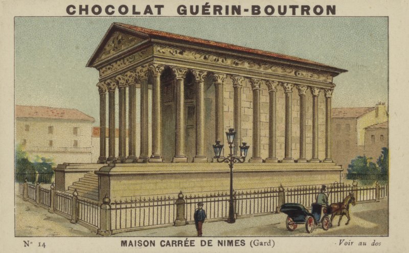 Square House of Nimes, Gard od French School