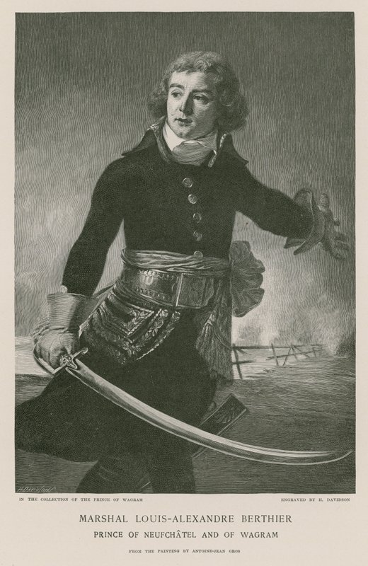 Maršál Louis-Alexandre Berthier od French School