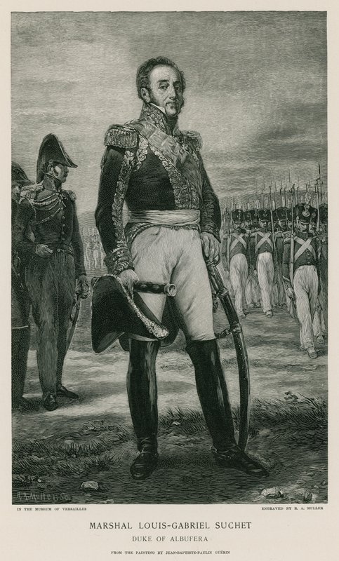 maršál Louis-Gabriel Suchet od French School
