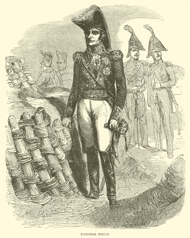 Marshal Soult (rytina) od French School