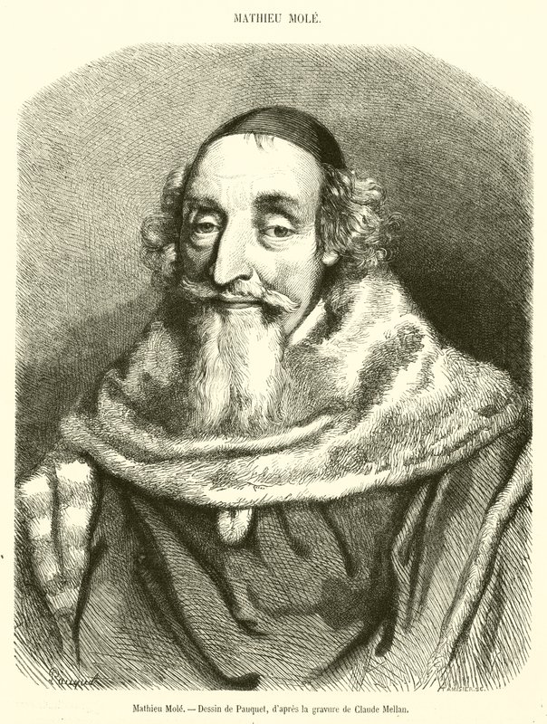 Mathieu Mole (rytina) od French School